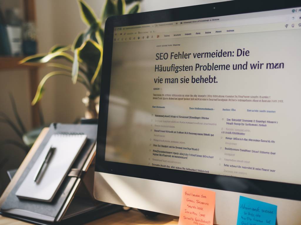 SEO-Fehler vermeiden: Die häufigsten Probleme und wie man sie behebt